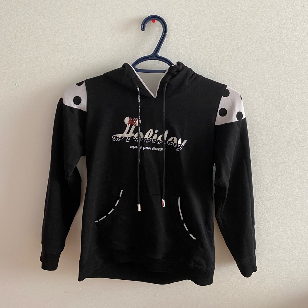 Kids black hoodie